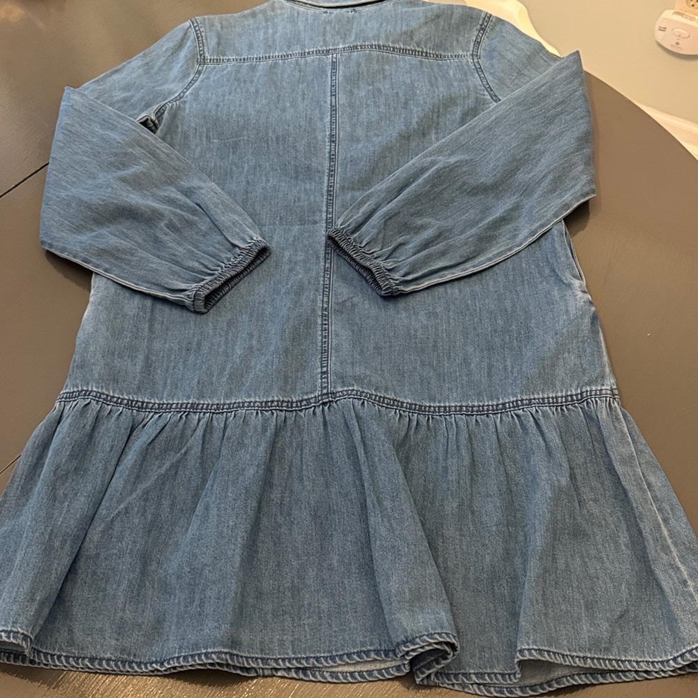 NWT Denim popover dress - Picture 5 of 6